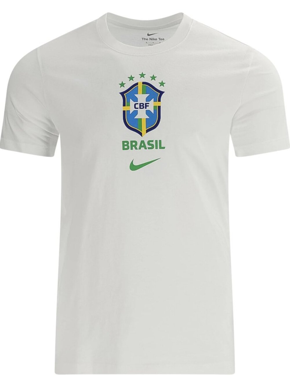 Nike Brazil National Soccer Team Crest World Cup 2026 T-Shirt (NEW) Kids Medium